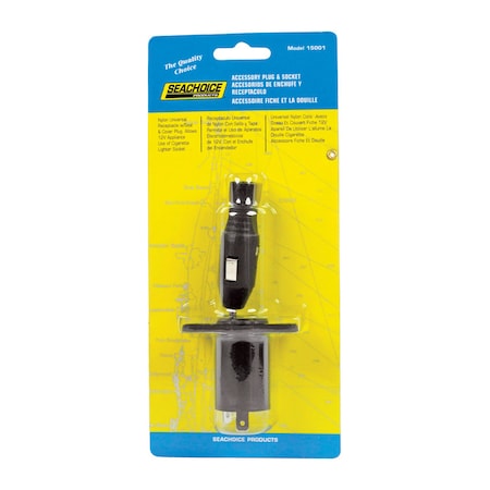 Seachoice Seachoice Accessory Plug and Socket Set Nylon 15001